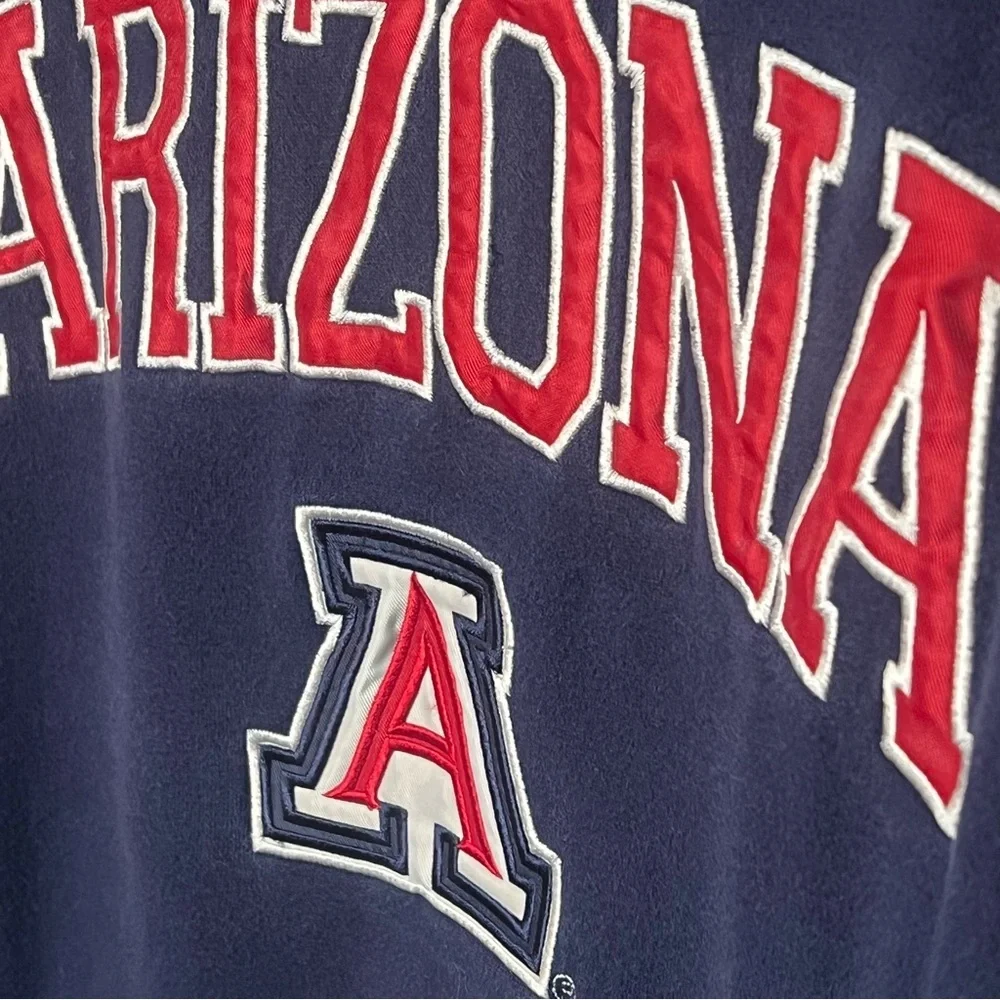 Arizona Wildcats Hoodie Men’s S Navy Blue Pullover Campus Drive Sweatshirt